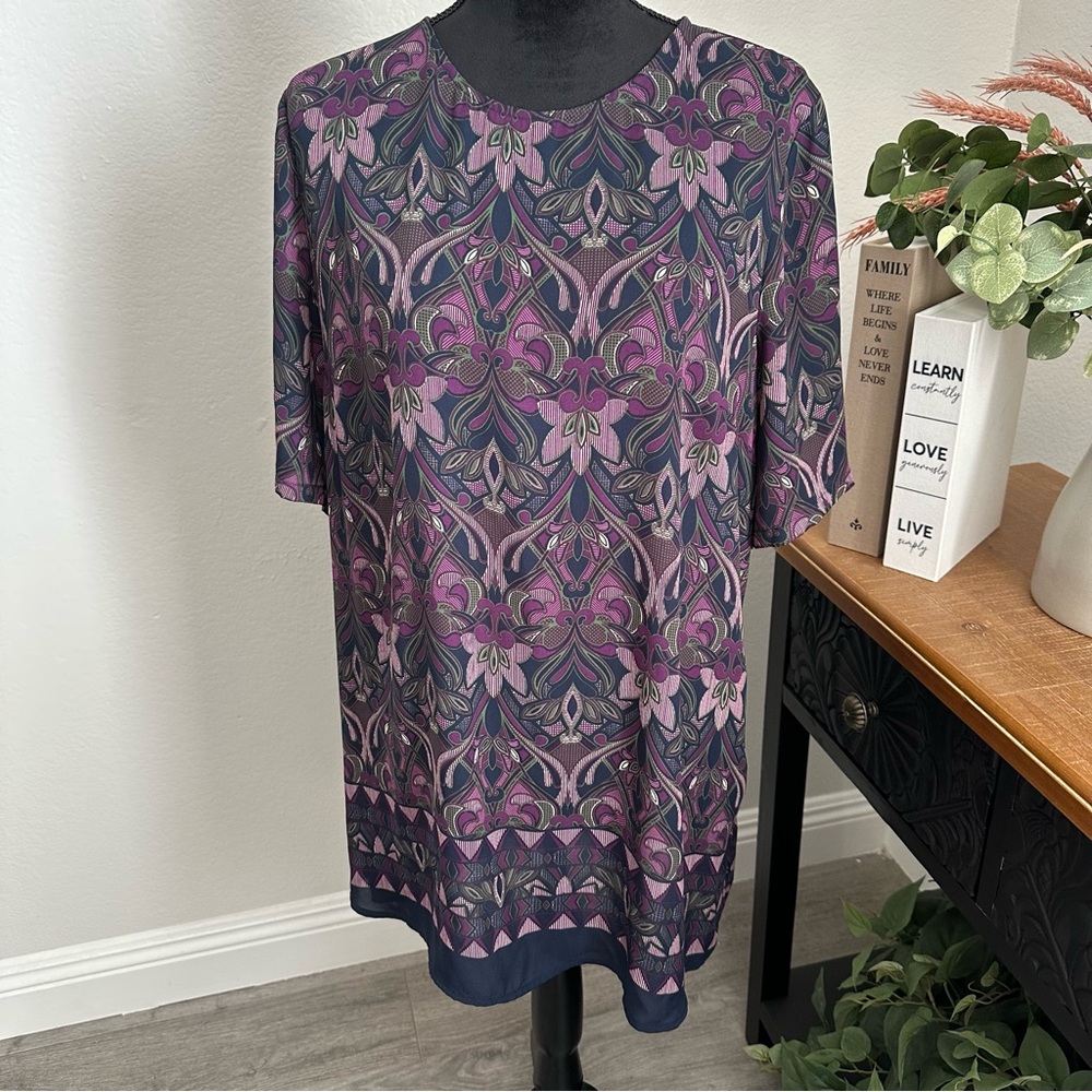 Daniel Rainn Hobo Relaxed Straight Dress Women’s Size XL